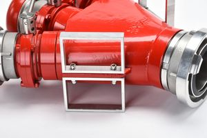 Xhyxfire Safety Equipment Fire Protection Siamese Leader Line Valve Fire Fighting Water Divider