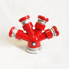 Fire Water Dividers 4 Ways Siamese Four Water Dividers Coupling Connection