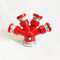 Fire Water Dividers 4 Ways Siamese Four Water Dividers Coupling Connection