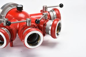 Factory Supply Brass/Aluminum Fire Department Connection Dividing Breeching