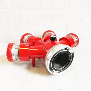 Fire Water Dividers 4 Ways Siamese Four Water Dividers Coupling Connection