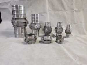 Xhyxfire 51mm Aluminum Material Russian GOST Model Fire Hose Coupling Russian Type Fire Hose Coupling