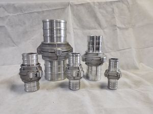 Xhyxfire 51mm Aluminum Material Russian GOST Model Fire Hose Coupling Russian Type Fire Hose Coupling