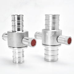 Square Head Female Brass Coupling by John Morris for BS