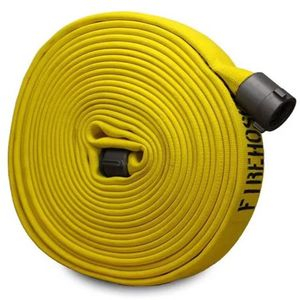 1.5-3inch 100% Virgin Polyester Double Jacket Municipal PVC/TPU/Rubber Resistant Flexible Water Layflat Canvas Lining Fire Hydrant Cabinet Fighting Hose