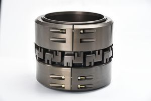 Durable Multi-Lug Coupling in Blue for Fire Emergency Use