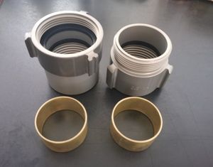 Emergency Rescue Nh Coupling for Building Material Shops - Silver Finish