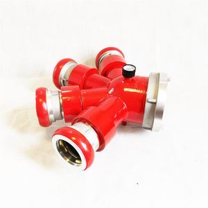 Fire Water Dividers 4 Ways Siamese Four Water Dividers Coupling Connection