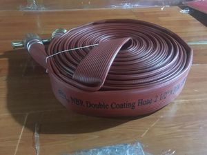 Chinese Manufacturer Resistant to Abrasion Rubber Covered Fire Fighting Hose with Aluminum Storz