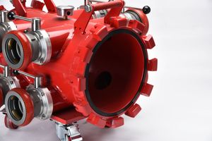 Safety Equipment Fire Protection Siamese Leader Line Valve Fire Fighting Water Divider