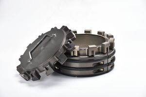 High-Quality Multi-Lug Coupling in Orange for Fire Applications