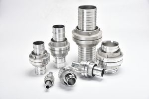 Storz Couplings for Fire Hose Connections in Emergency Rescue Services