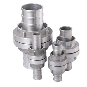 Robust Aluminum Fire Hose Coupling for Water and Foam Media