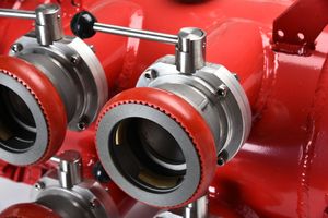 Factory Supply Brass/Aluminum Fire Department Connection Dividing Breeching