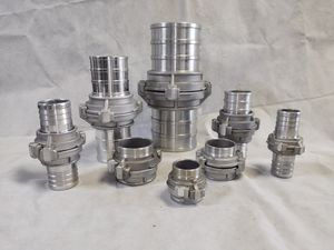 Xhyxfire 51mm Aluminum Material Russian GOST Model Fire Hose Coupling Russian Type Fire Hose Coupling